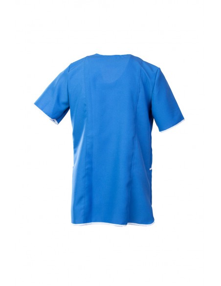 Schürze mit Reißverschluss befestigt