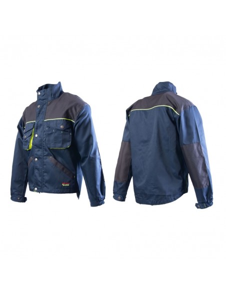 Bluza robocza Brixton Practical granatowo/żółta