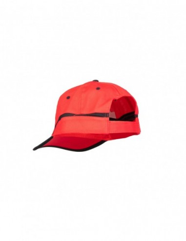 Baseballmütze - rot-schwarz