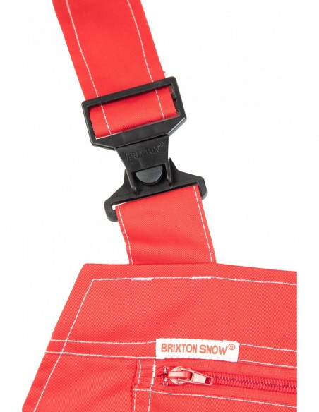 Zimowe spodnie robocze ogrodniczki ocieplane Brixton Snow