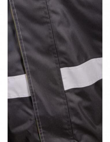 Zimowa gruba kurtka robocza odblaskowa -...