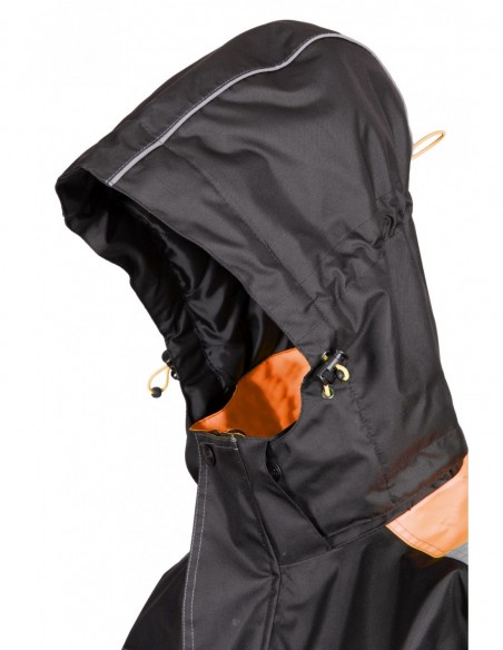 Zimowa gruba kurtka robocza odblaskowa - BENEFIT RIVAL POMARAŃCZ