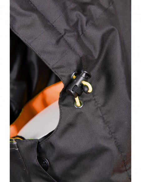 Zimowa gruba kurtka robocza odblaskowa - BENEFIT RIVAL POMARAŃCZ