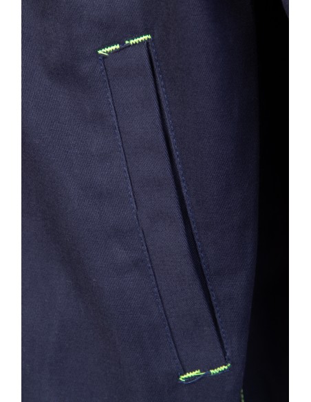 Bluza robocza Brixton Spark granatowo/żółta