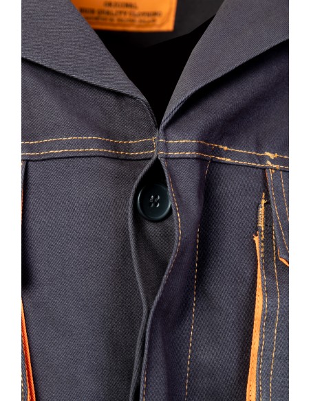 Arbeitsjacke Brixton Spark dunkelgrau