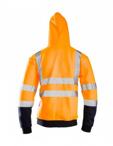 Bluza ostrzegawcza oblaskowa z kapturem Brixton...