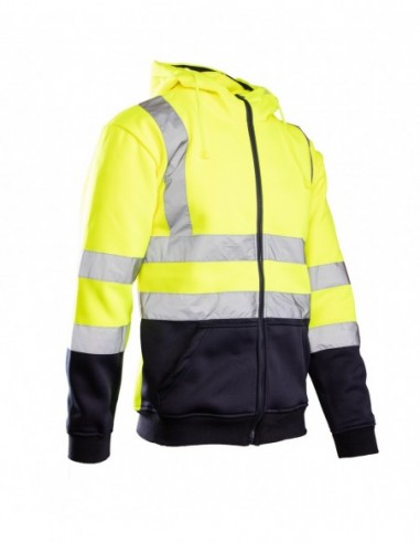 Bluza ostrzegawcza oblaskowa z kapturem Brixton...