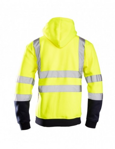 Bluza ostrzegawcza oblaskowa z kapturem Brixton...