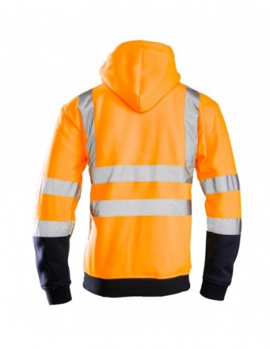 Bluza ostrzegawcza oblaskowa z kapturem Brixton...