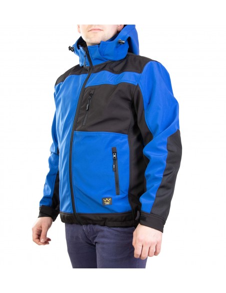 Seven Kings Saphir Softshell-Arbeitsjacke