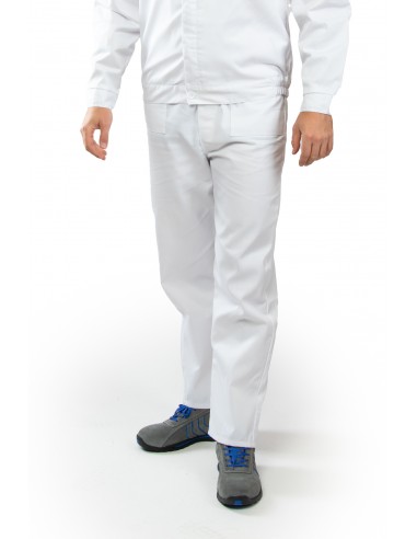 Spodnie robocze monterskie Max-Popular biel