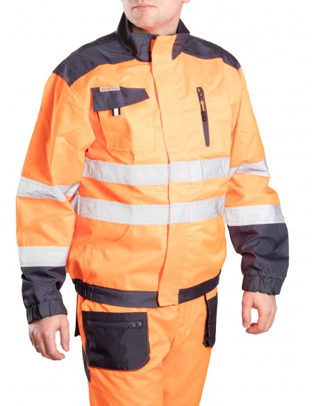 Reflektierendes Arbeitsjacke Brixton Flash