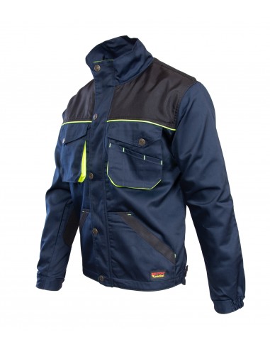 Bluza robocza Brixton Practical granatowo/żółta