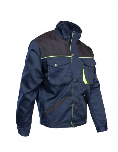 Bluza robocza Brixton Practical granatowo/żółta