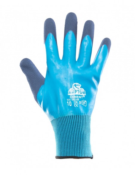 Rękawice robocze lateksowe spieniony lateks Covent Raptor