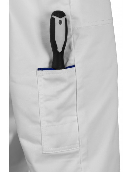 Spodnie robocze monterskie Max-Popular biel