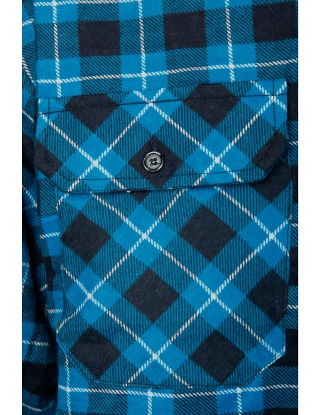 Kariertes, isoliertes Winter-Arbeitshemd BONO