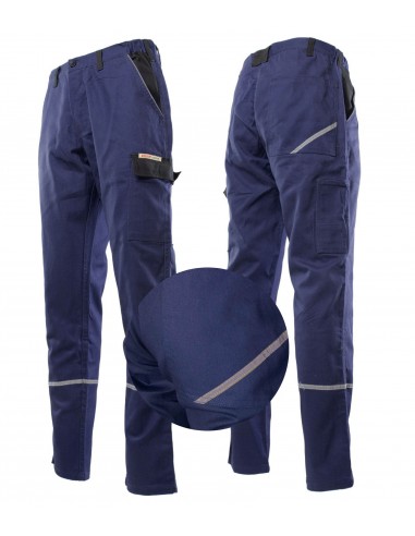 Spodnie robocze monterskie do pasa bawełna 100% Brixton Natur