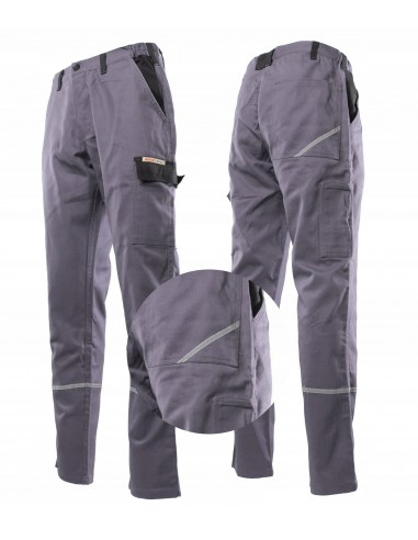 Spodnie robocze monterskie do pasa bawełna 100% Brixton Natur