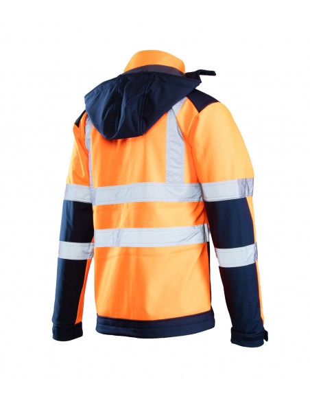 Kurtka ostrzegawcza softshell odblaskowy Brixton Flash