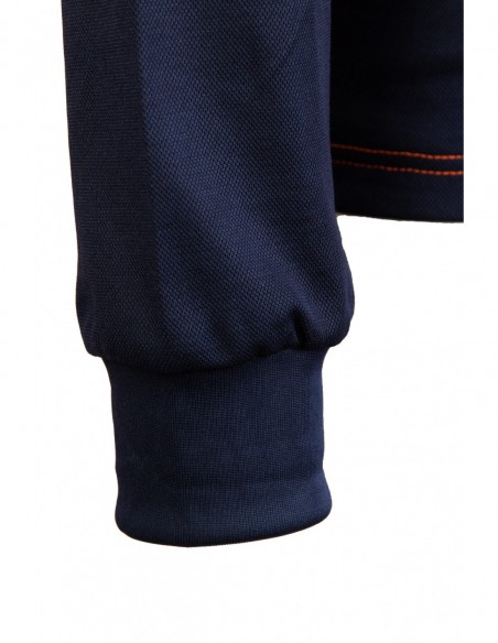 Reflektierendes Hemd longsleeve Orange/MARINEBLAU - BRIXTON FLASH