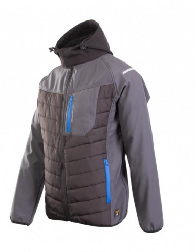 TOPAZ KURTKA SOFTSHELL STAL - SEVEN KINGS