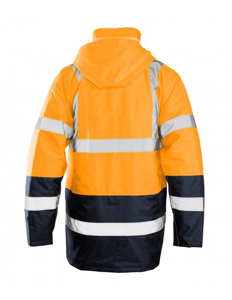 Kurtka odblaskowa robocza parka BENEFIT HI VI - BENEFIT HI VI