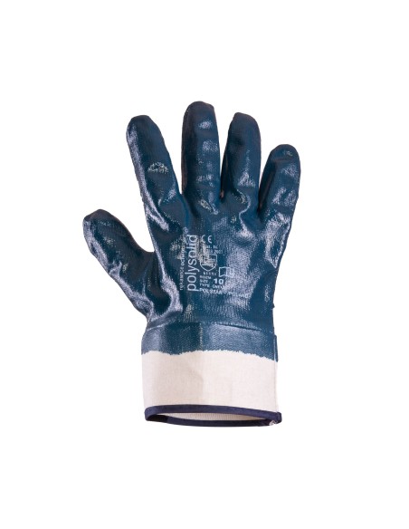 Rękawice robocze nitrylowe Polysolid/ciężkie