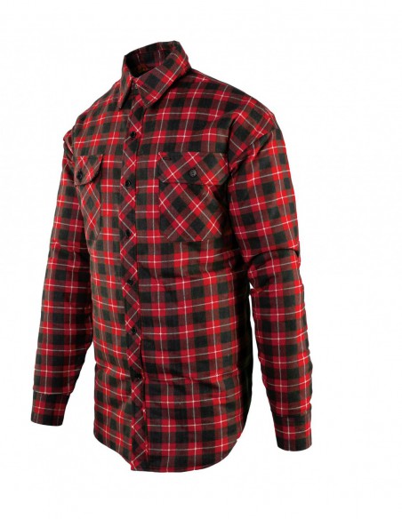 Kariertes, isoliertes Winter-Arbeitshemd BONO