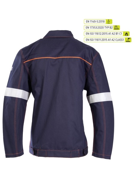 BLUZA ODBLASK KAT.II - PROFFLAM ANTISTATIC