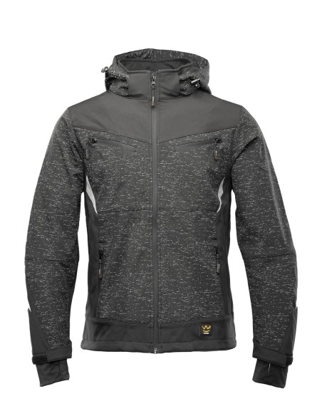 SOFTSHELL CROSS STALOWY - SEVEN_KINGS