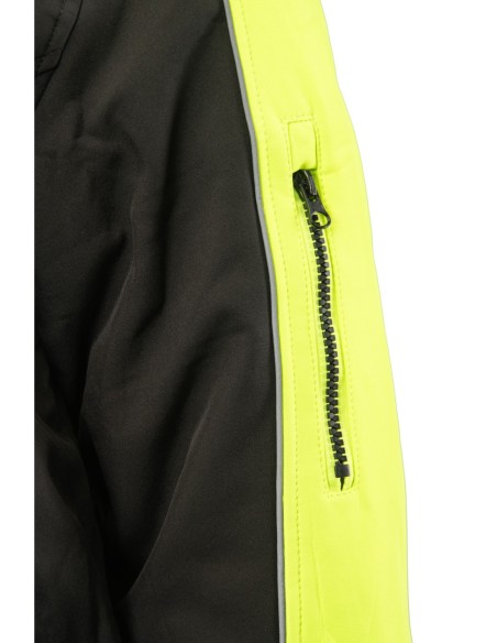 Kurtka robocza zimowa odblaskowa ostrzegawcza softshell ocieplany