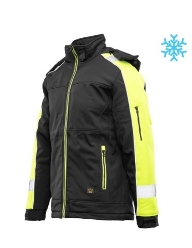 Kurtka robocza zimowa odblaskowa ostrzegawcza...