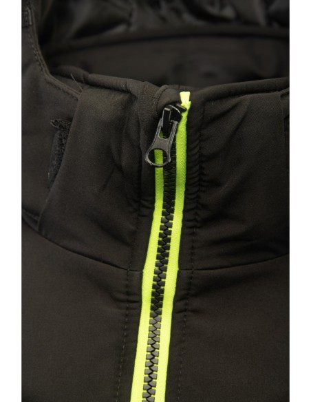 Kurtka robocza zimowa odblaskowa ostrzegawcza softshell ocieplany