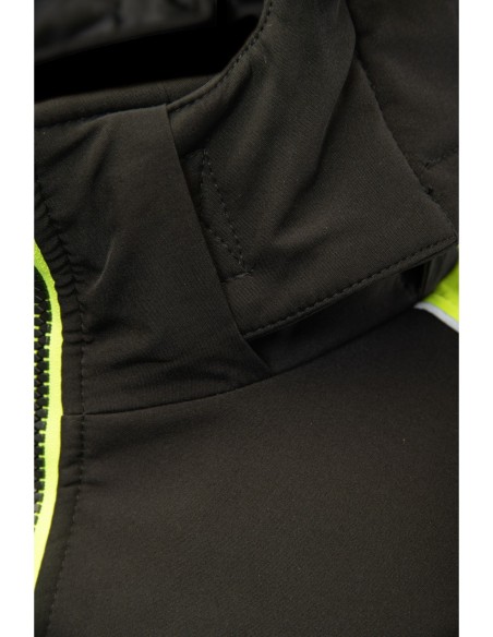 Kurtka robocza zimowa odblaskowa ostrzegawcza softshell ocieplany