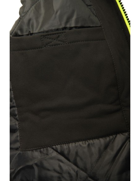 Kurtka robocza zimowa odblaskowa ostrzegawcza softshell ocieplany