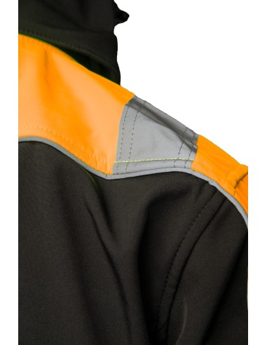 RIVAL SOFTSHELL CZARNY/POMARAŃCZ - SEVEN KINGS