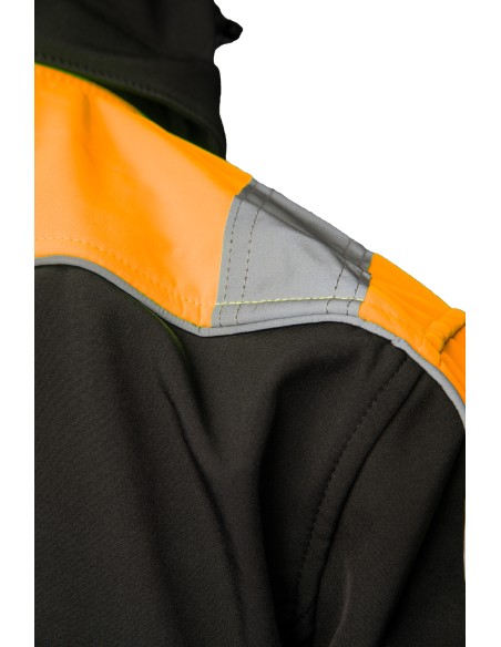 Kurtka odblaskowa SOFTSHELL Seven Kings Rival Orange
