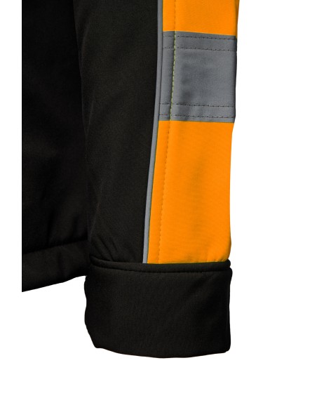 Kurtka odblaskowa SOFTSHELL Seven Kings Rival Orange
