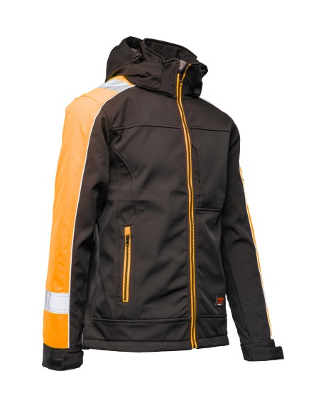 Kurtka odblaskowa SOFTSHELL Seven Kings Rival Orange