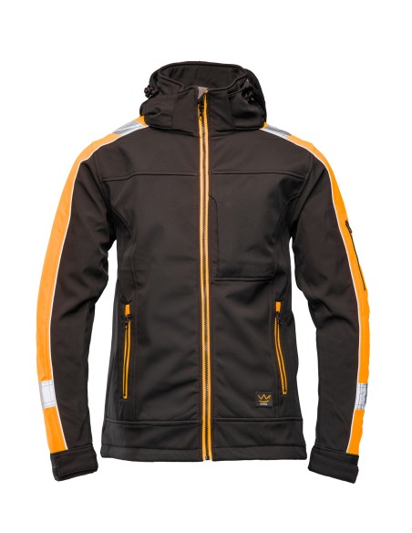 Kurtka odblaskowa SOFTSHELL Seven Kings Rival Orange