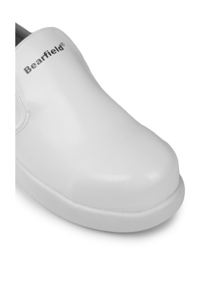 Buty Robocze Obuwie Ochronne do pracy wsuwane Białe bhp S2 SR